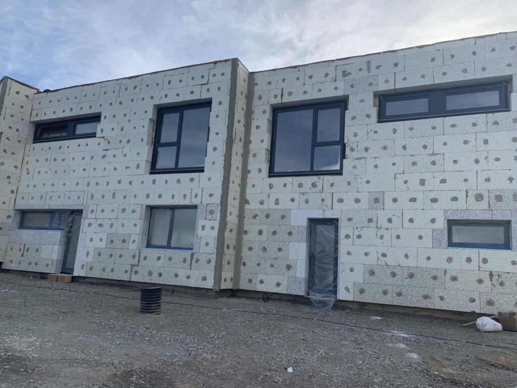 Partizanų g. 81 (Partizanų g. 81) - Row housing - construction photos