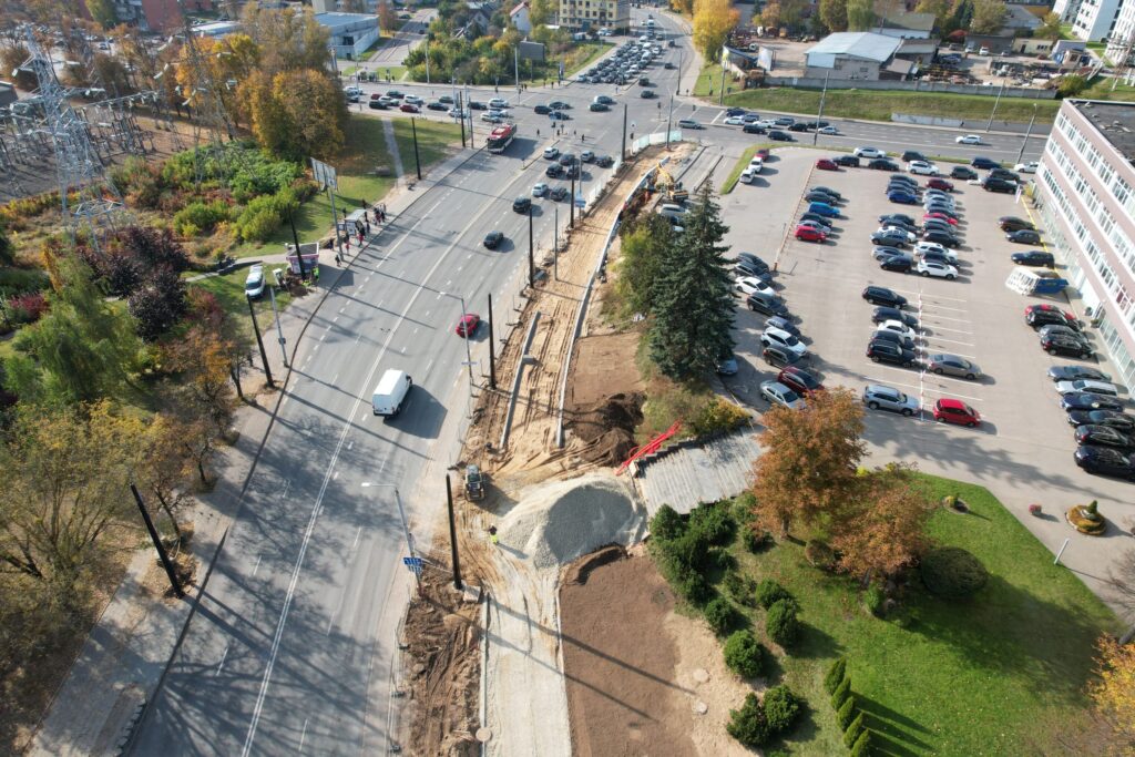Kareivių g. tarp Verkių ir Kalvarijų g. (Kareivių g.) - Tänav - ehituse fotod