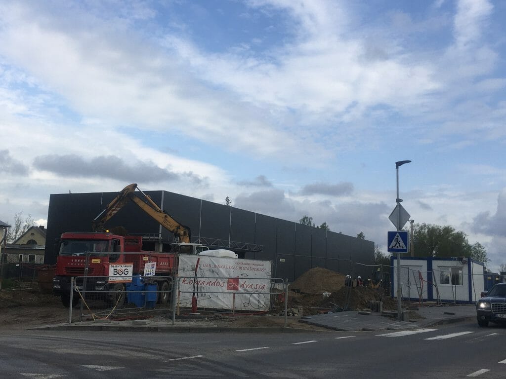 Rimi Žvaigždikių g. (Žvaigždikių g. 2) - Food store - construction photos