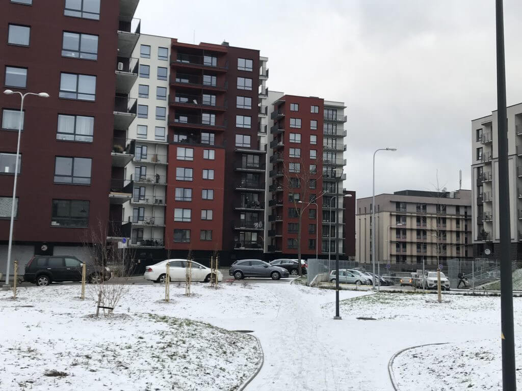 Naujamiesčio skveras (Algirdo g.) - Square - construction photos