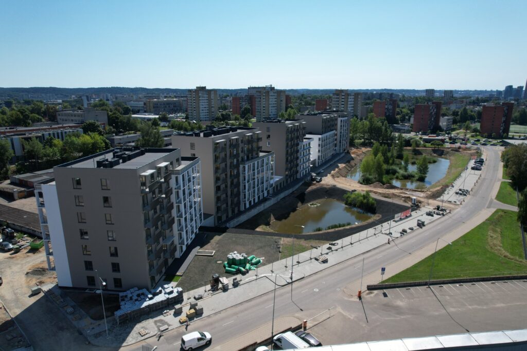 Go Life (Vito Gerulaičio g. 4, Ozo g. 6B) - Daugiabutis - statybų nuotraukos