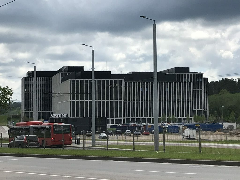 Business Garden Vilnius 1 etapas (Laisvės pr. 10) - Office center - construction photos