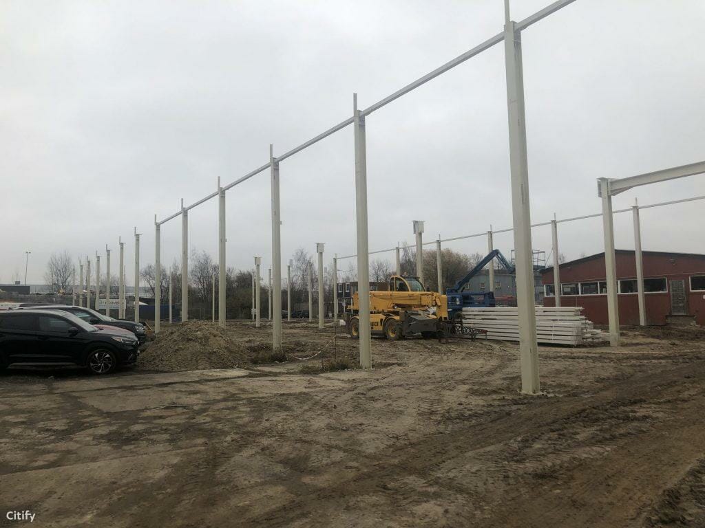 Draugystės g. 15M (Draugystės g. 15M) - Warehouse / Distribution center - construction photos