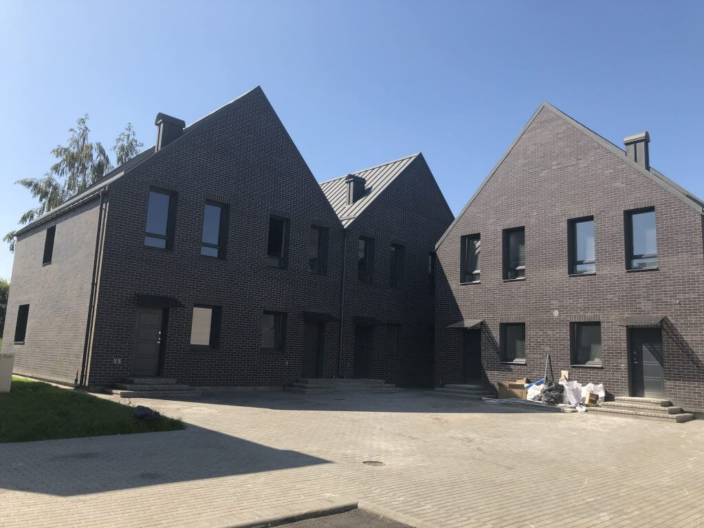 Kalnėnų panorama (Kašubų g.) - Row housing - construction photos