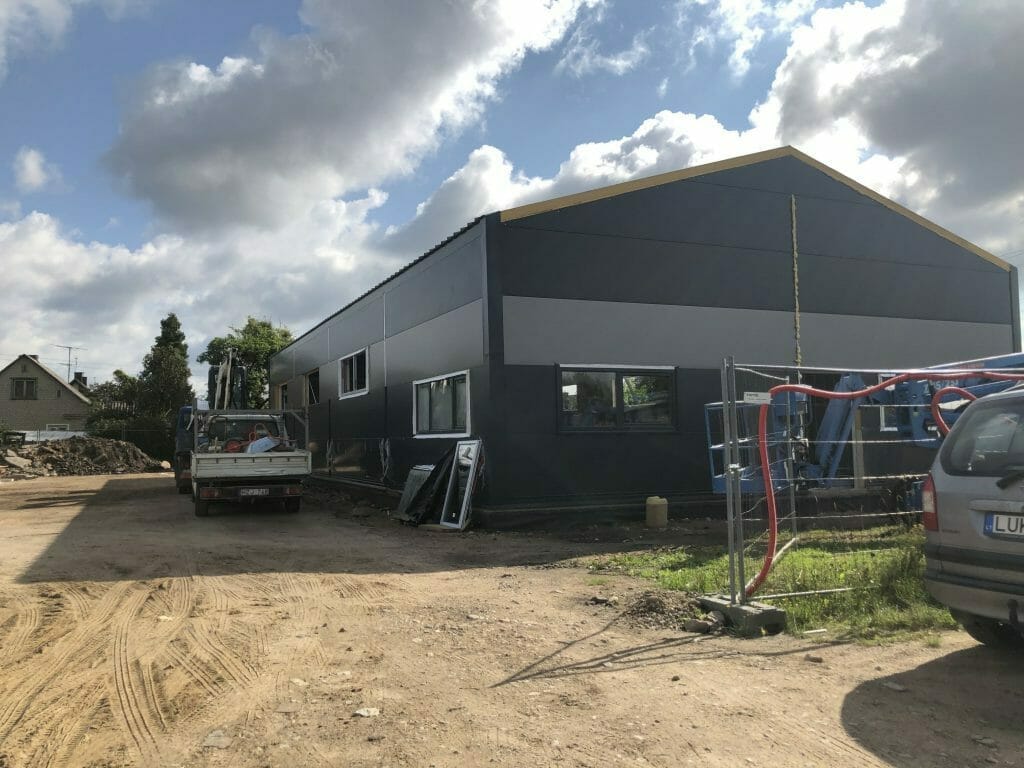 Palemono g. 89A (Palemono g. 89A) - Non-food store - construction photos