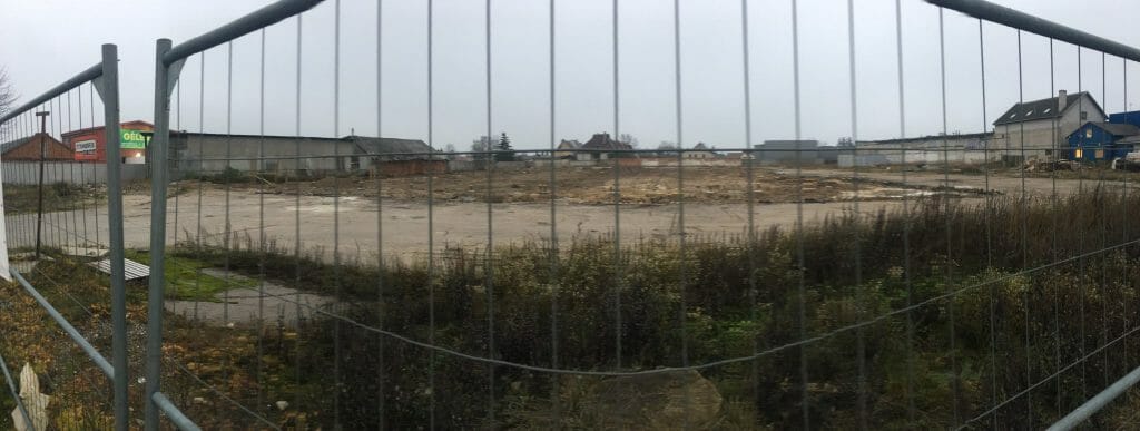 LIDL Europos pr. (Europos pr. 62) - Maisto parduotuvė - statybų nuotraukos