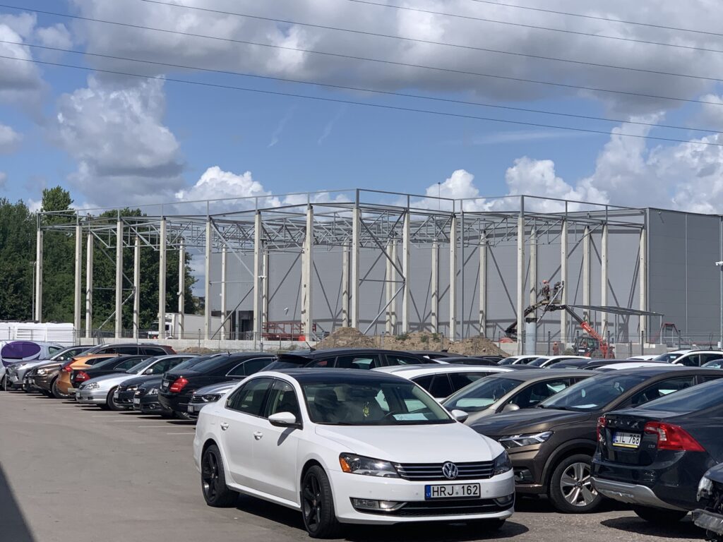 Žemaičių pl. 65A plėtra (Žemaičių pl. 65A) - Warehouse / Distribution center - construction photos