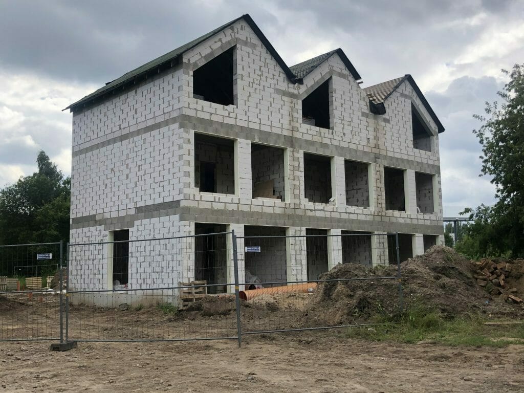 Kaminkelio g. 1 (Kaminkelio g. 1) - Row housing - construction photos