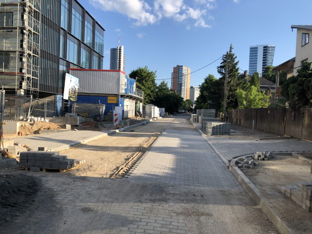 Kintų g. iki Daugėliškio g. (Kintų g.) - Tänav - ehituse fotod