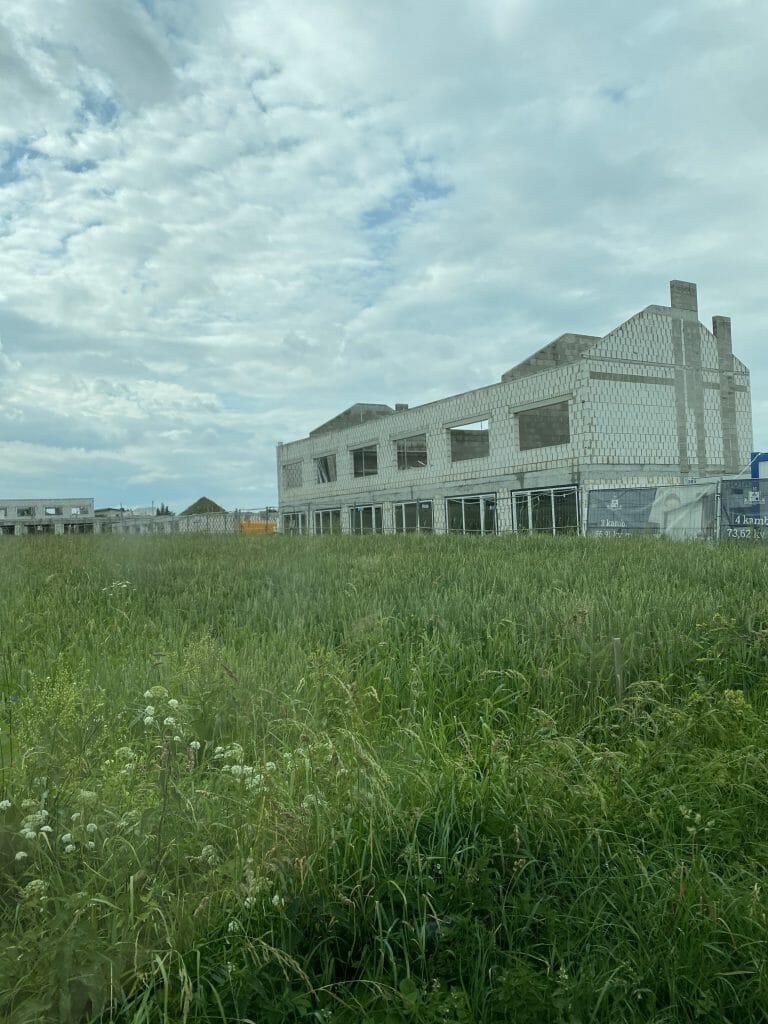 Naujoji Anglija 2.0 (Juodasis kel. 79N) - Row housing - construction photos