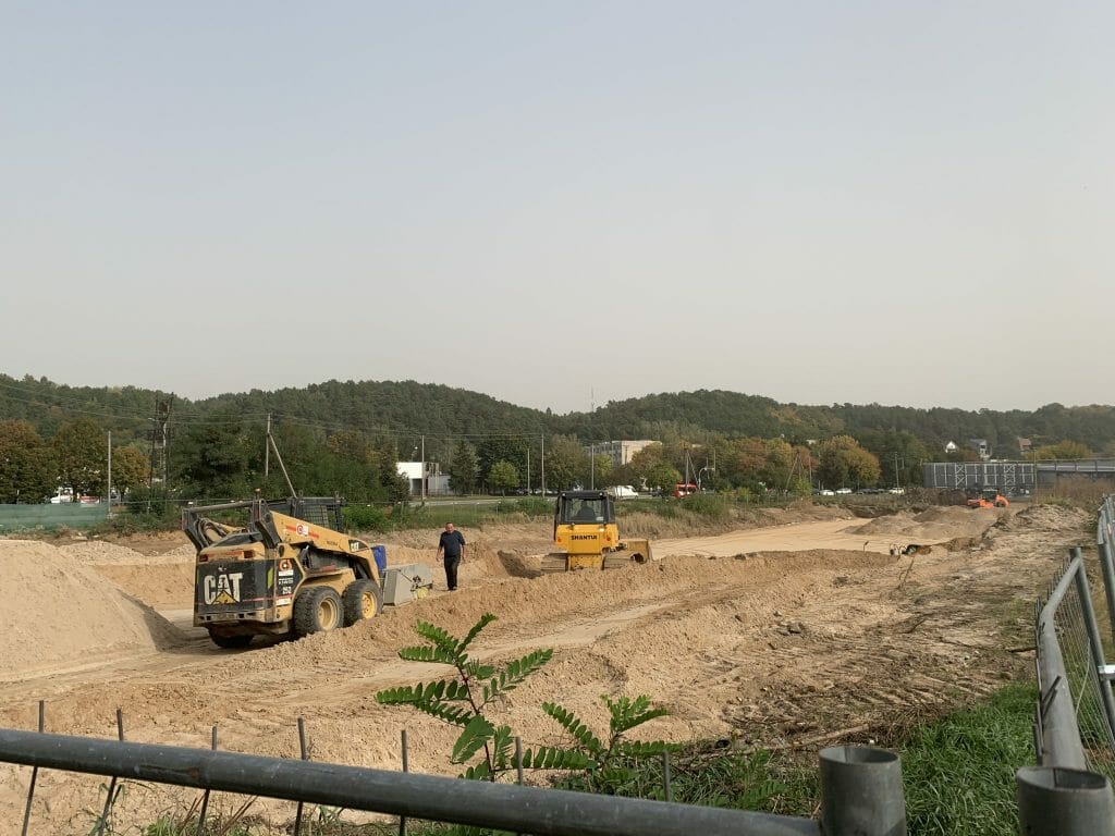 LIDL Ežero g. (Ežero g. 3) - Food store - construction photos