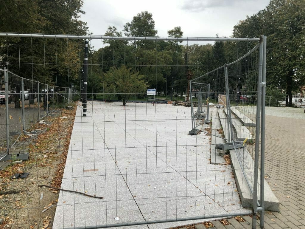 Danės krantinių rekonstrukcija (Danės g.) - Park - construction photos