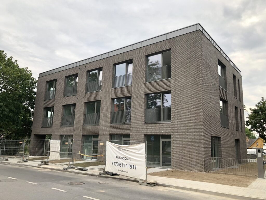 Sėlių 36 (Sėlių g. 36) - Daugiabutis - statybų nuotraukos