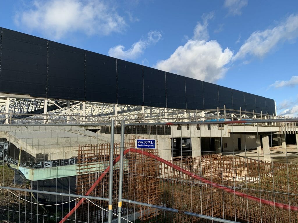 Lazdynų baseinas (Erfurto g. 13) - Pool - construction photos