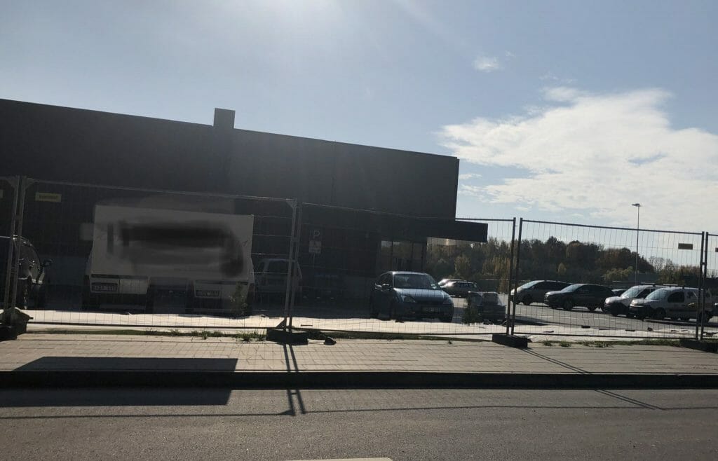 Maxima XX Molėtų pl. (Molėtų pl. 9) - Food store - construction photos