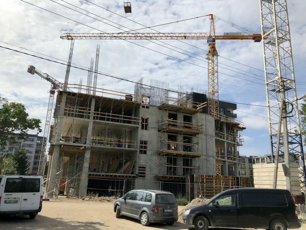 Andrum Metropolis (Lvovo g. 79) - Multi apartment - construction photos