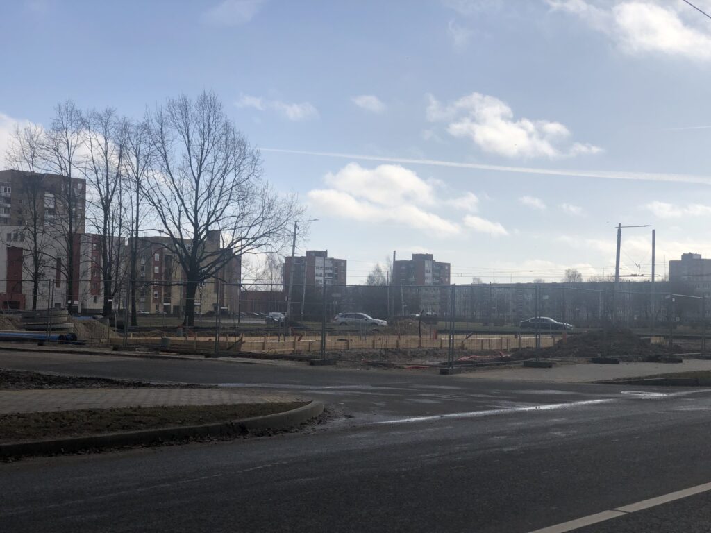 Plovykla Kovo 11-osios g. 72 (Kovo 11-osios g. 72) - Car wash - construction photos