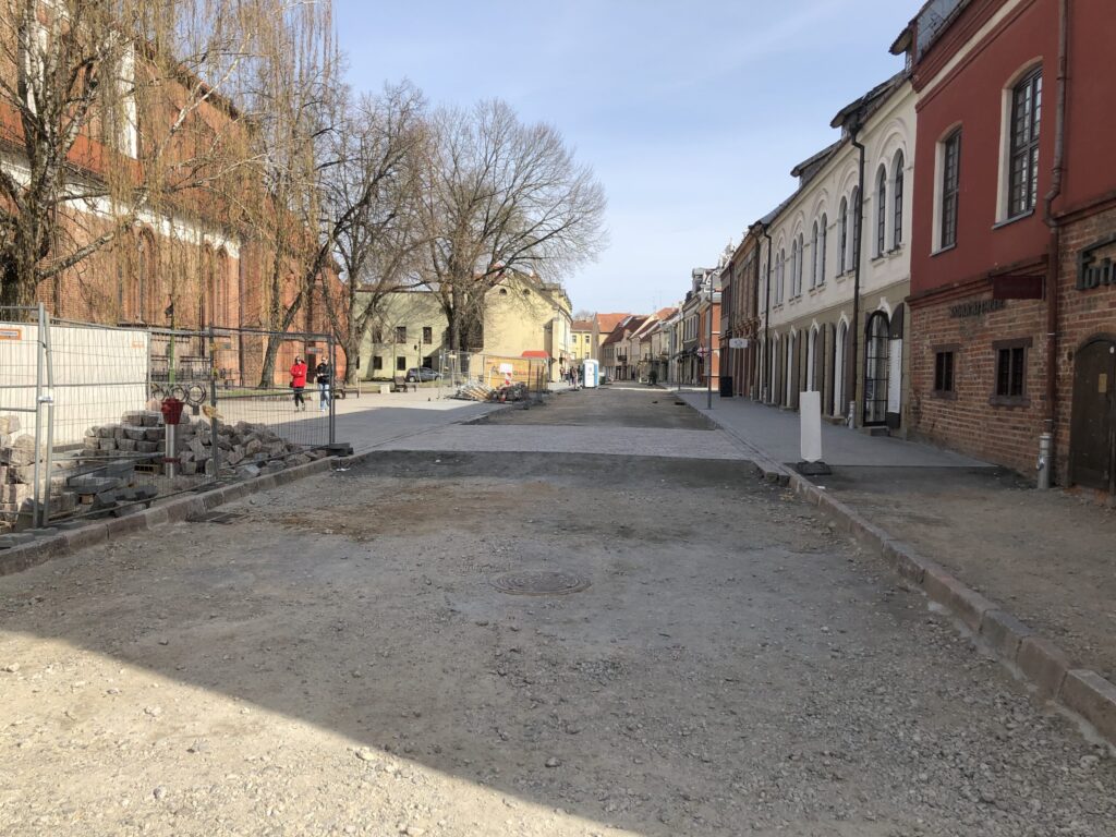 Vilniaus g. rekonstrukcija (Vilniaus g.) - Street - construction photos