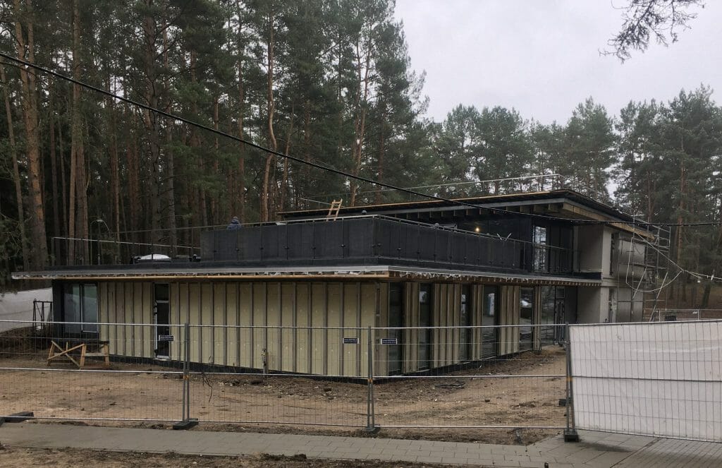 Garo fabrikas Pušyno kel. 25 (Pušyno kel. 25) - Viesnīca - būvdarbu attēli