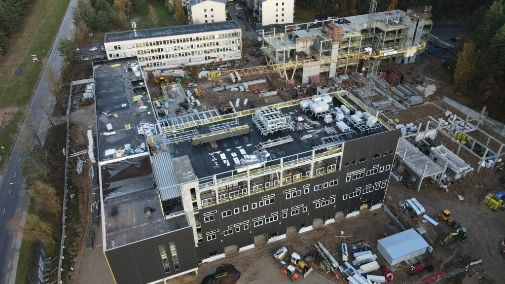 VGTU Elektronikos, Mechanikos ir Transporto inžinerijos fakultetų laboratorijos (Plytinės g. 25) - Higher education - construction photos