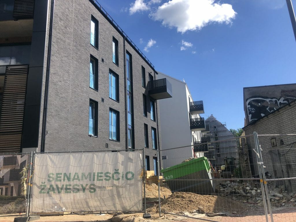 PAUPYS 7 etapas (Aukštaičių g. 19, Paupio g. 50) - Multi apartment - construction photos