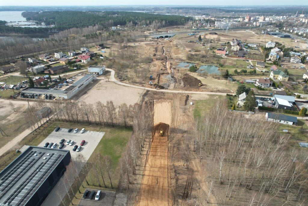 Kauno pietrytinis aplinkelis 1 etapas (Pietrytinis aplinkkelis) - Road - construction photos