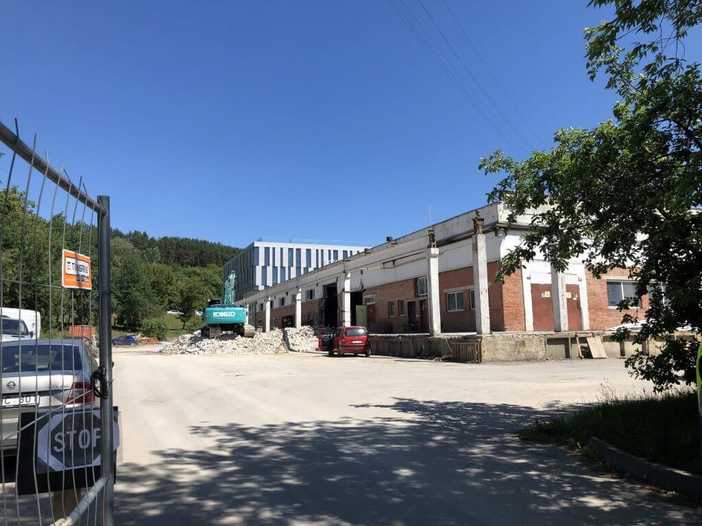 CORE (Ukmergės g. 126) - Office center - construction photos