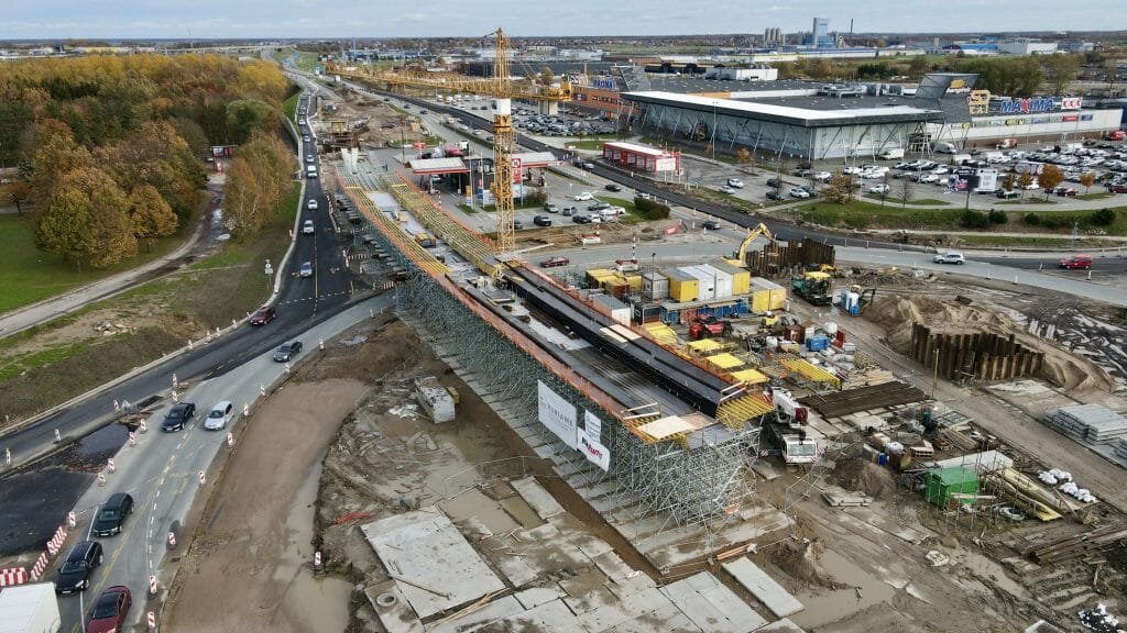 Baltijos pr. žiedinė sankryža (Baltijos pr., Šilutės pl.) - Road - construction photos