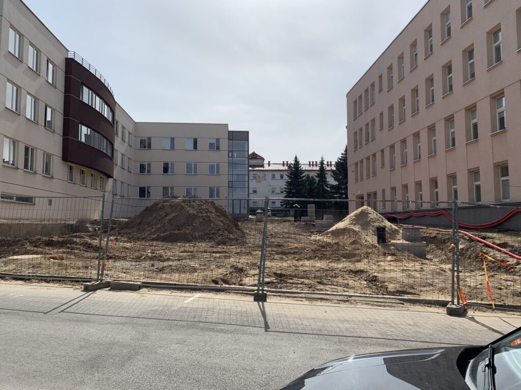Kauno klinikų Vaikų reabilitacijos korpusas (Eivenių g. 2) - Hospital - construction photos