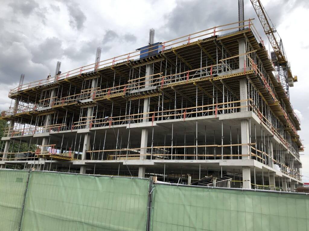 SEB administracinis (Gedimino Baravyko g. 4) - Biroju centrs - būvdarbu attēli