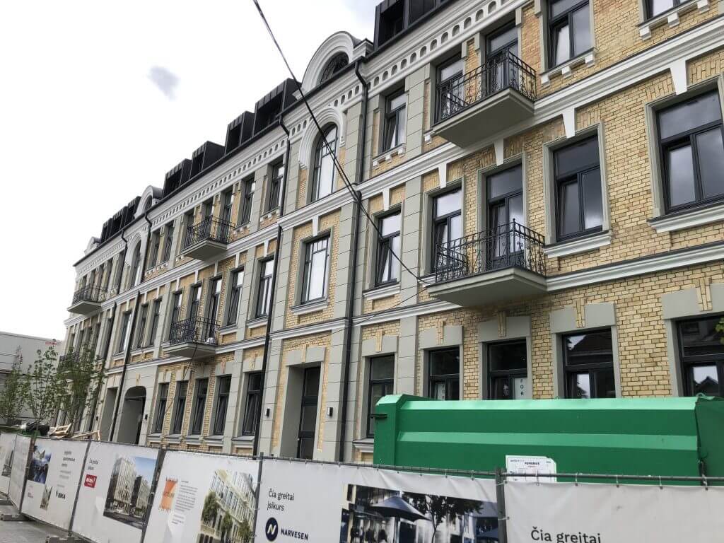 Live Square (Dainavos g. 5) - Multi apartment - construction photos