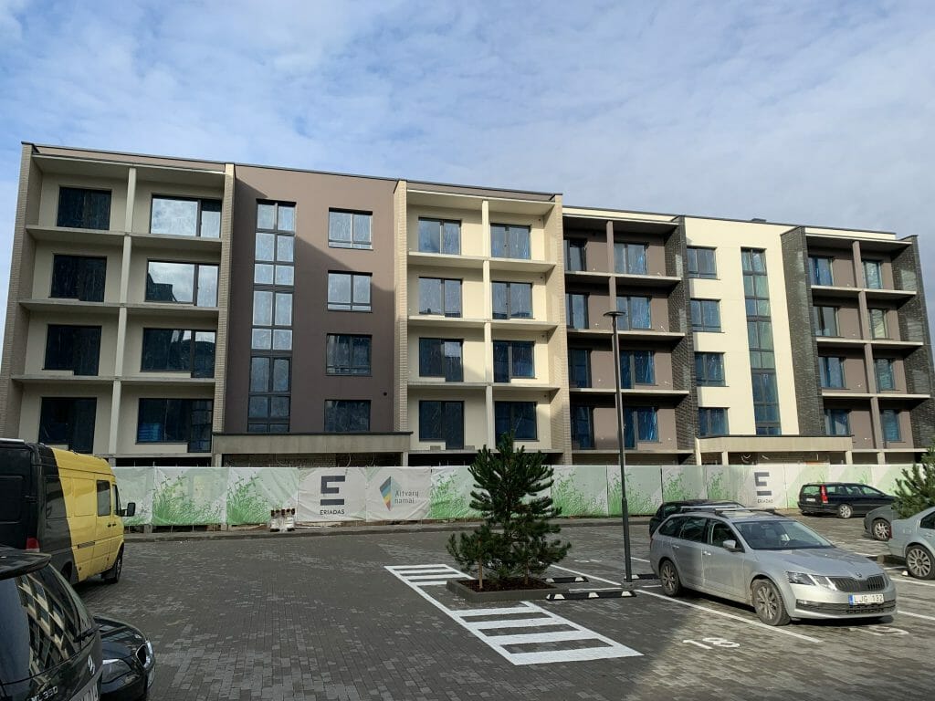 Aitvarų namai 2 etapas (Lazdynėlių g. 16A, 16B, 16C) - Multi apartment - construction photos