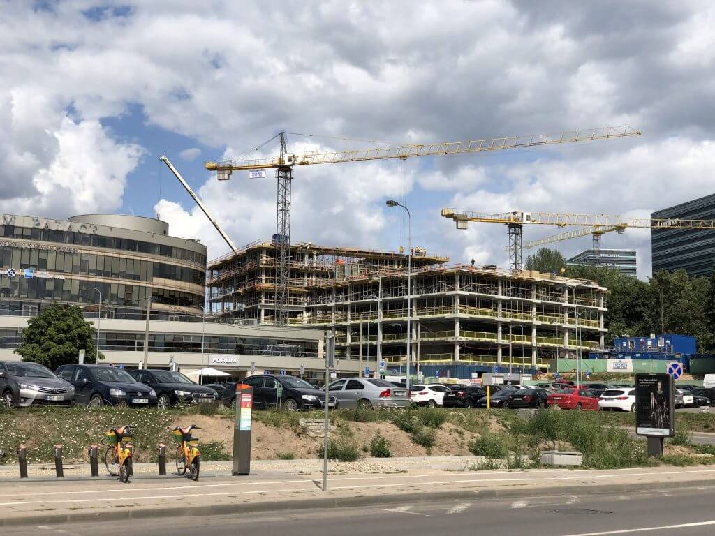 SEB administracinis (Gedimino Baravyko g. 4) - Biroju centrs - būvdarbu attēli