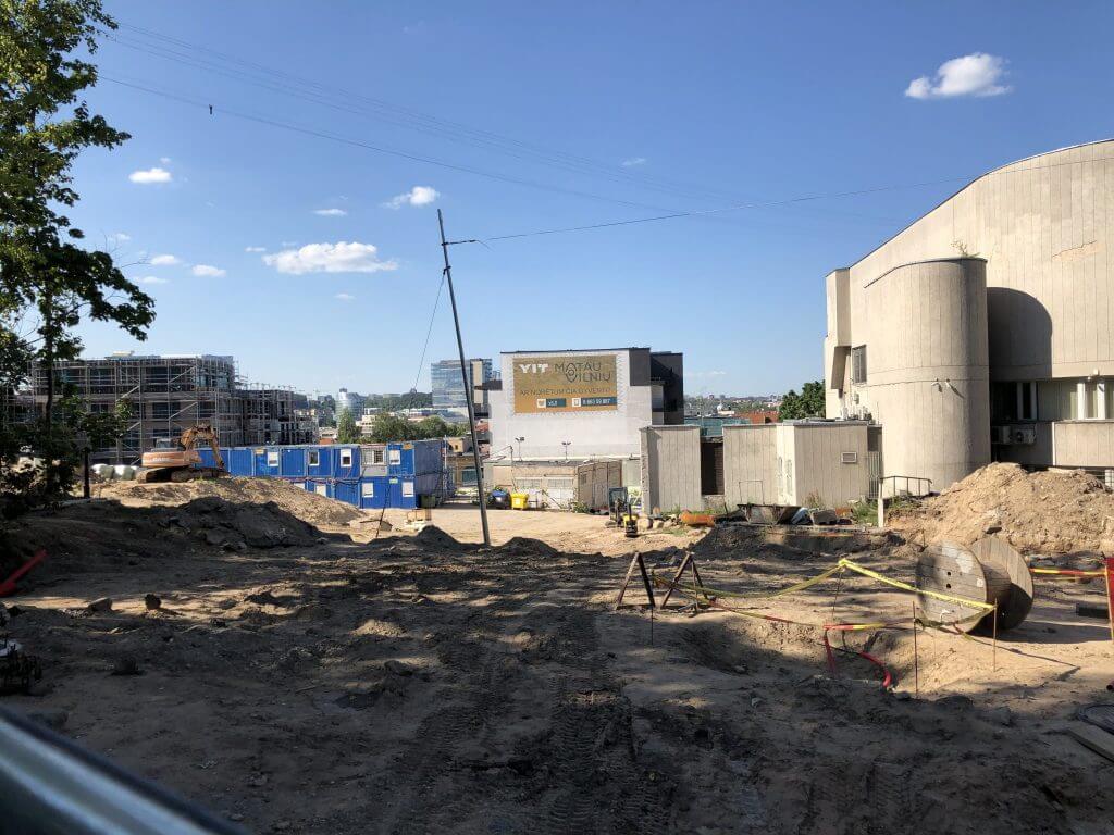 Matau Vilnių 1 etapas (Aludarių g. 5) - Daugiabutis - statybų nuotraukos