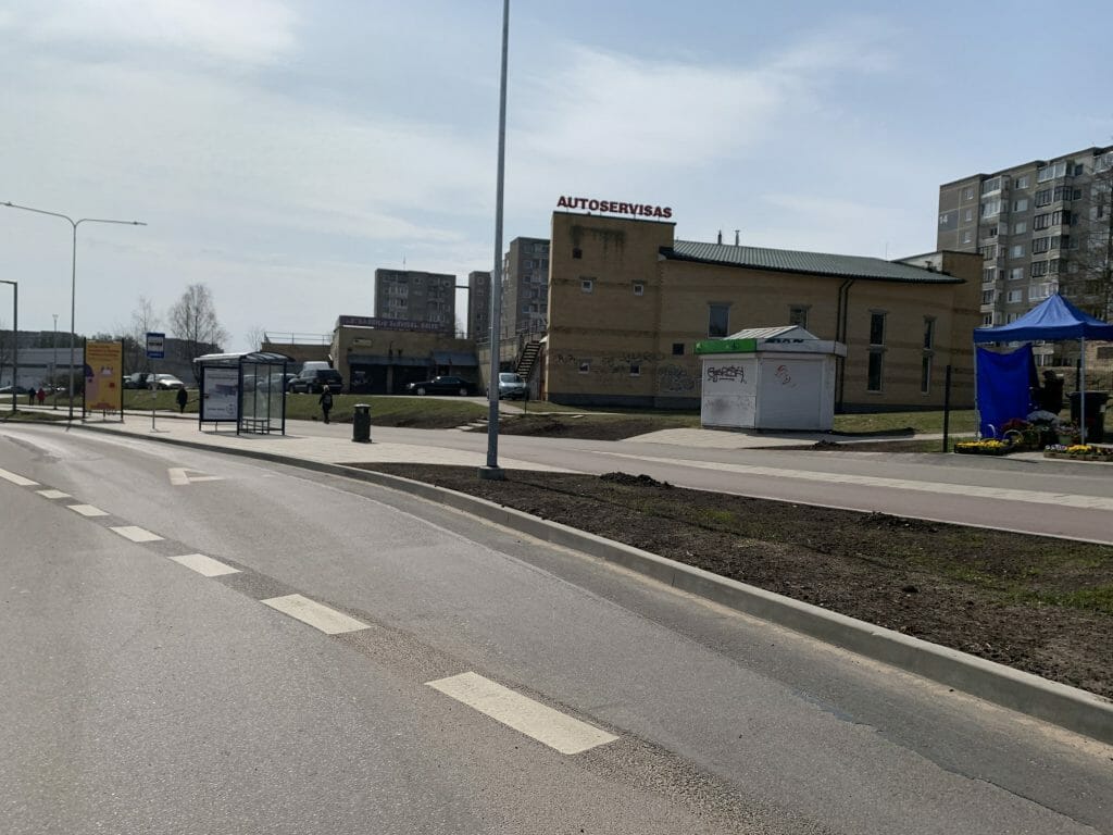 S. Stanevičiaus g. dviračių takas (S. Stanevičiaus g.) - Bike path - construction photos