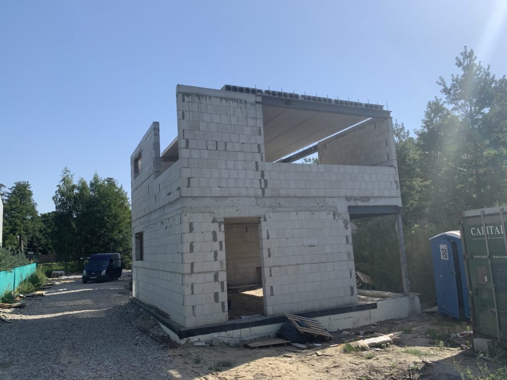 Skautų g. 37 (Skautų g. 37) - Row housing - construction photos