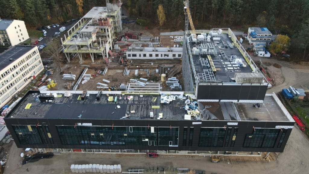 VGTU Elektronikos, Mechanikos ir Transporto inžinerijos fakultetų laboratorijos (Plytinės g. 25) - Higher education - construction photos