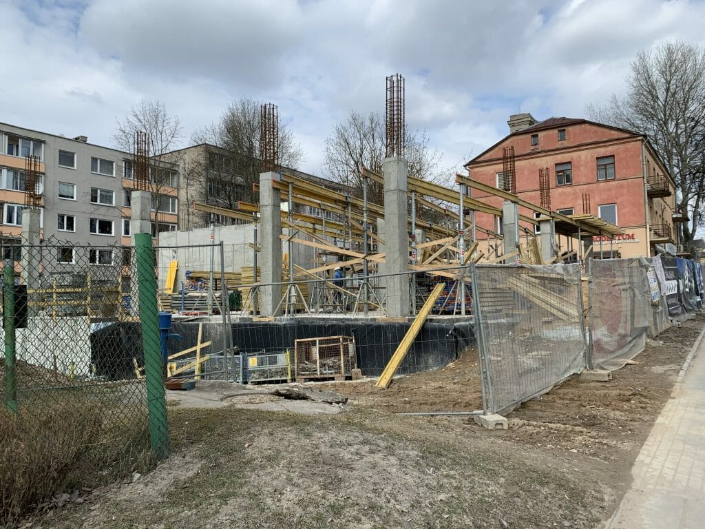 Star House (Kalvarijų g. 126A) - Multi apartment - construction photos