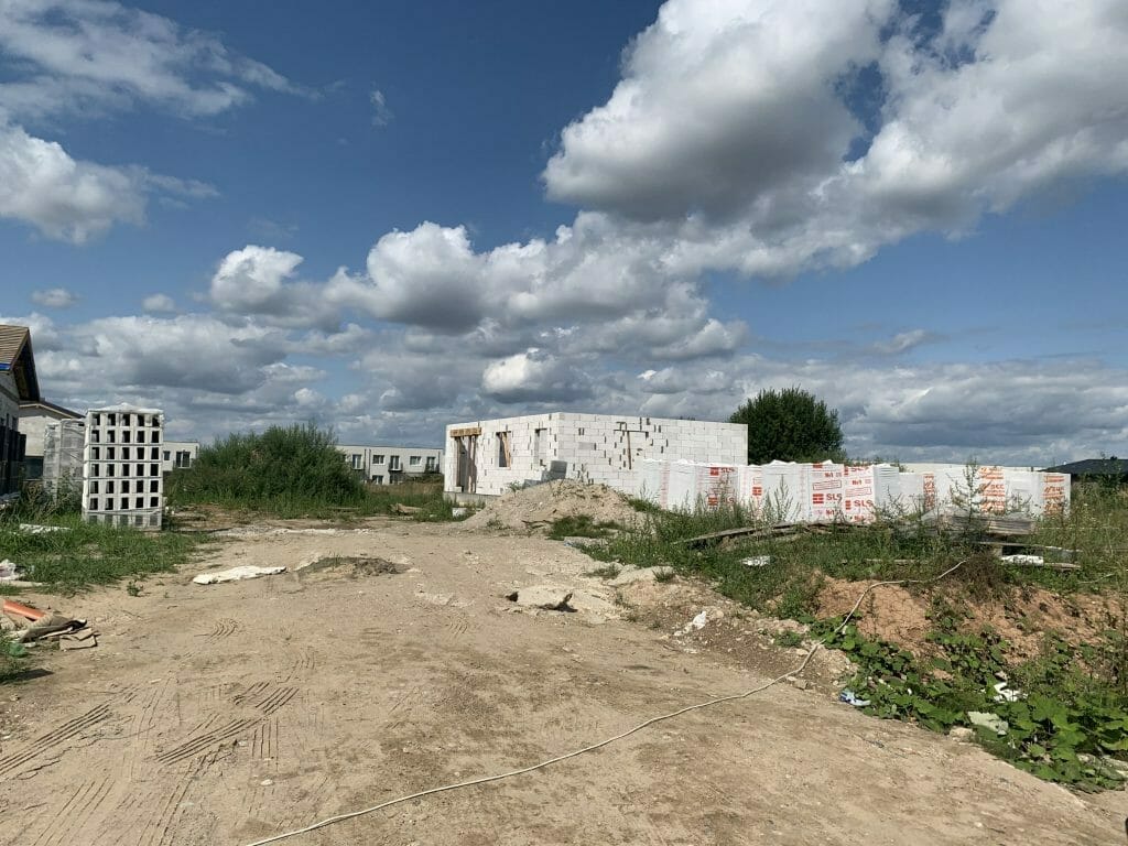 Giraitės terasos (Gervuogių g. 1, 2, 3, 5, 6, 7, 8, 9, 12 - 52 , Mėlynių g. 1, 1A, 2, 2A, 3, 3A, 4, 4A, 5, 5A - 26, 26A) - Private house community - construction photos