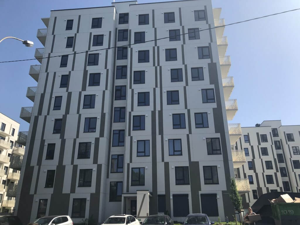 Namų pynės (Tuskulėnų g. 33) - Multi apartment - construction photos