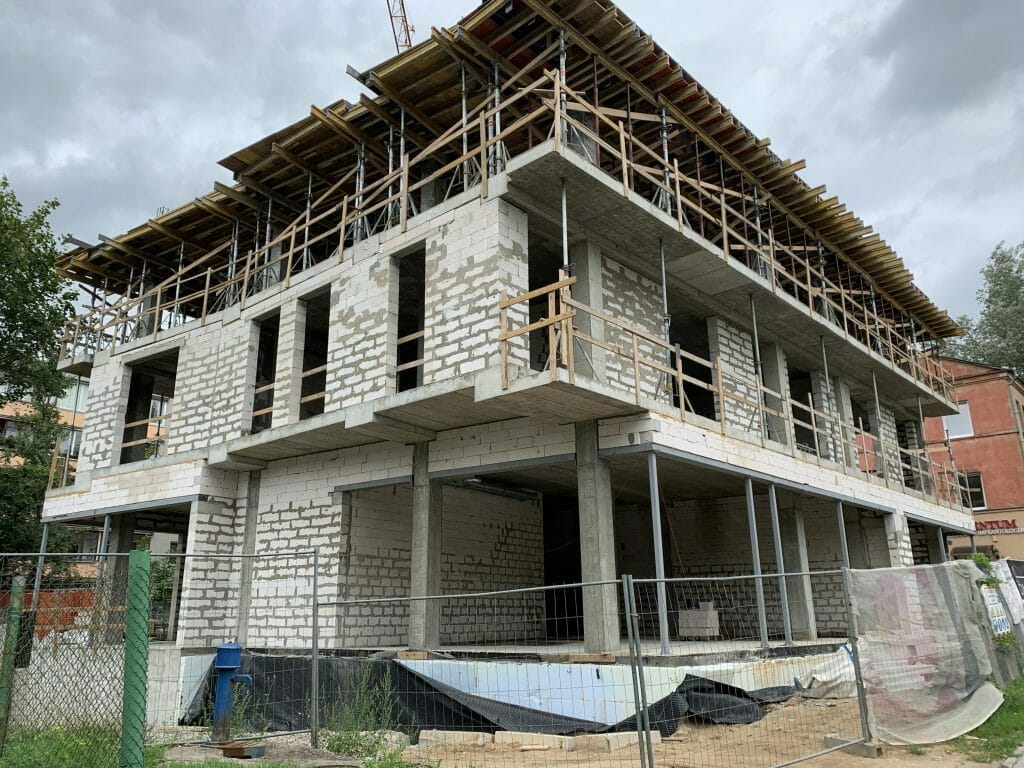 Star House (Kalvarijų g. 126A) - Multi apartment - construction photos