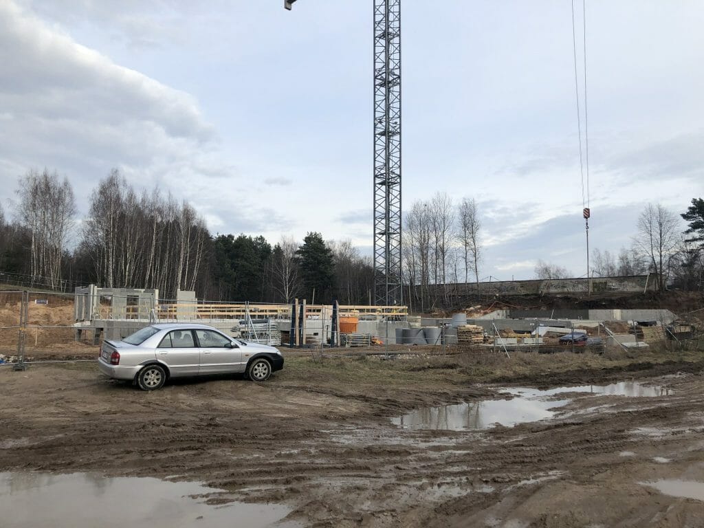 Bajorų lajos 1 etapas (Bajorų kel. 29) - Daugiabutis - statybų nuotraukos