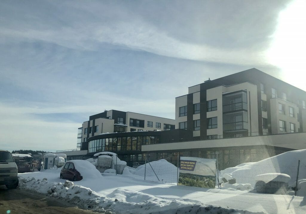 Bitėnų oazė 1-2 etapai (Bitėnų g. 3D, 1B) - Multi apartment - construction photos