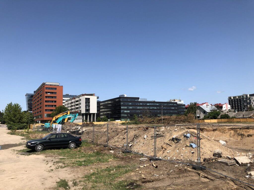 K17 (Kernavės g. 15, 17) - Multi apartment - construction photos
