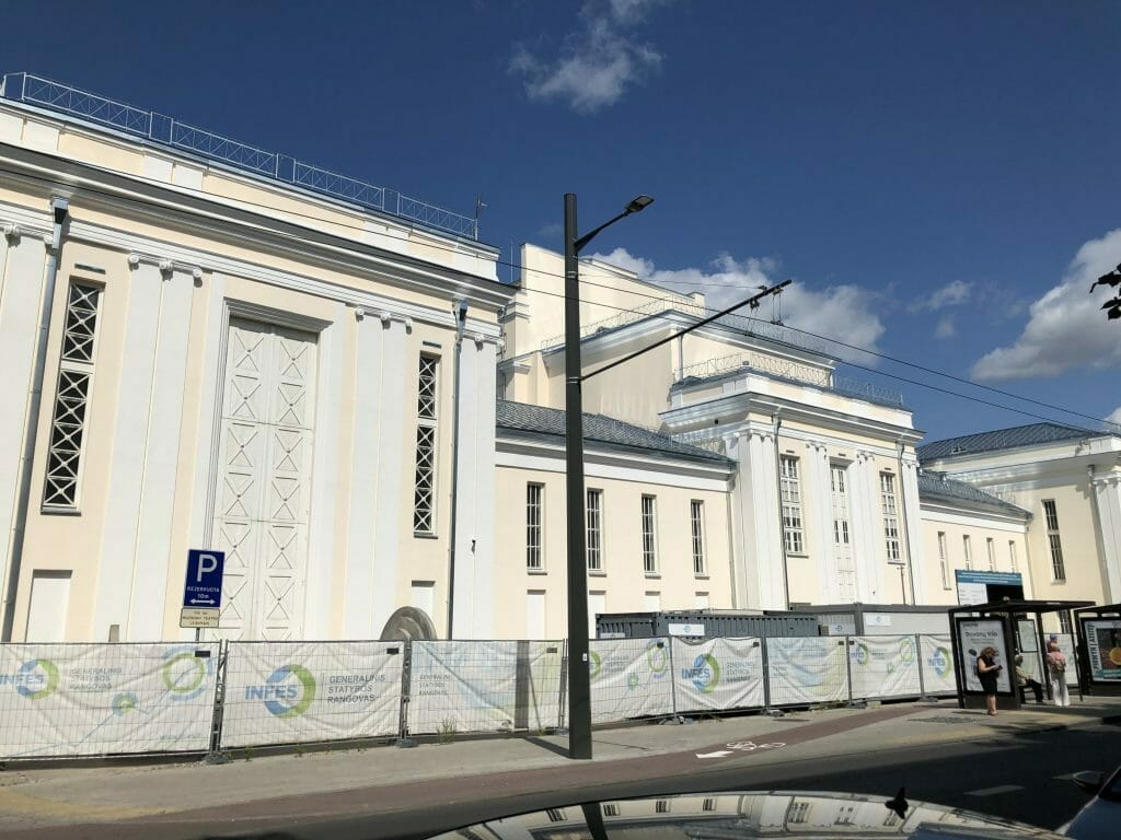 Kauno valstybinio muzikinio teatro remontas (Laisvės al. 91) - Kultuurikeskus - ehituse fotod