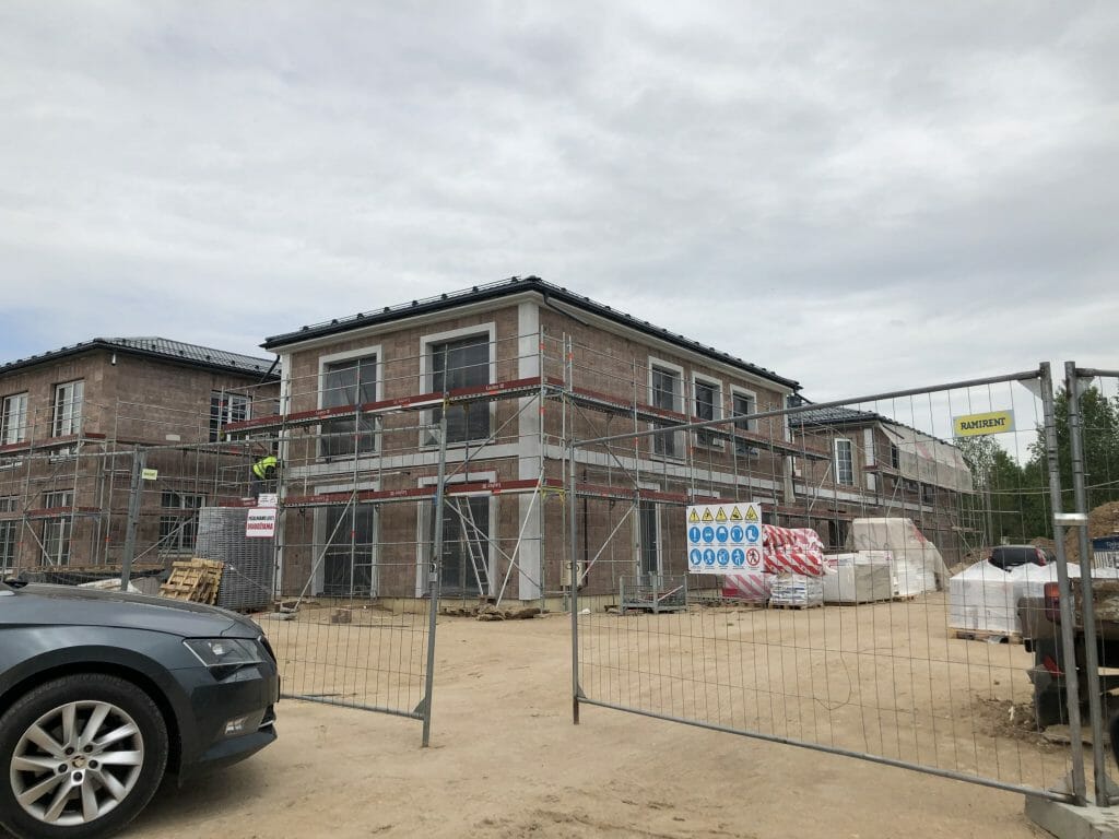 Sofa House 3 etapas (Pakarvių g. 14, 16) - Sublokuoti namai - statybų nuotraukos