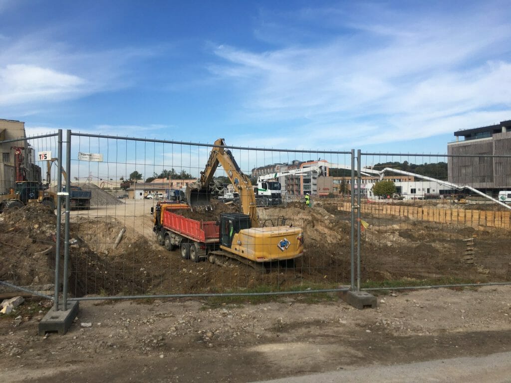 Vilnelės skverai 1 etapas (Manufaktūrų g. 7) - Multi apartment - construction photos