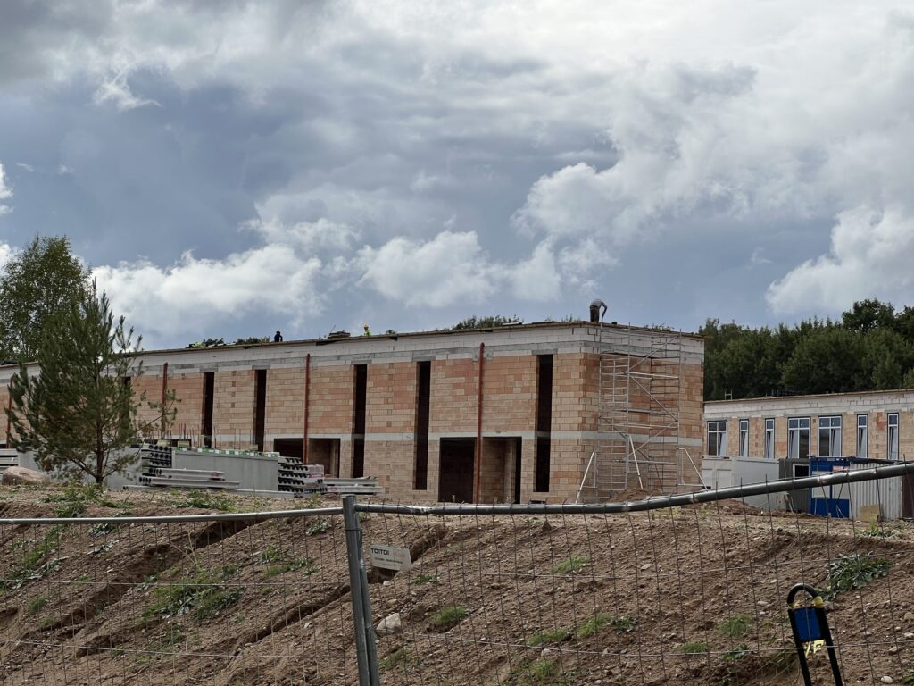 MO Garden 1 etapas (sublokuoti namai) (Mozūriškių g. 188, 200, 202, 204, 206, 208, 210, 212, 222, 224, 226, 228) - Row housing - construction photos