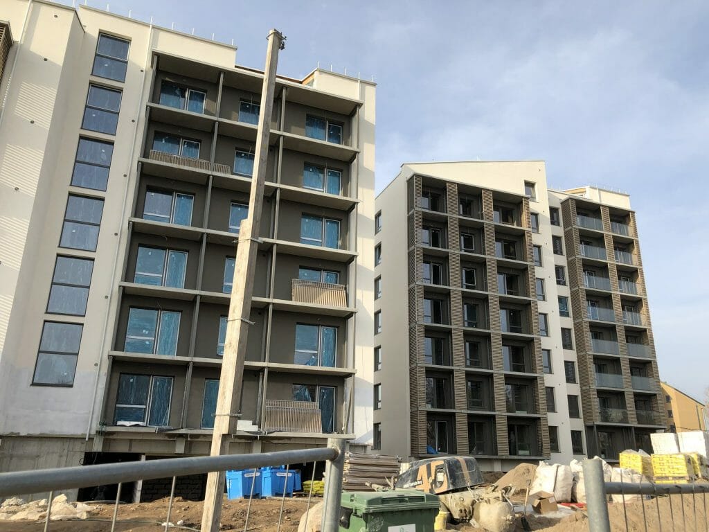 Žvėryno panoramos (Siesikų g. 14) - Multi apartment - construction photos