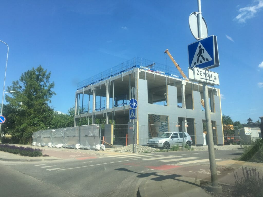 Veiverių g. 81 (Veiverių g. 81) - Office center - construction photos